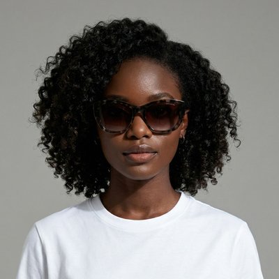 Cherry Sunglasses - Pink Tortoise
