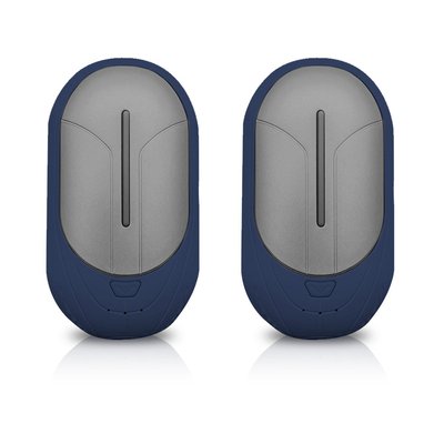 Electric Hand Warmers - 2 Pack - Grey & Navy