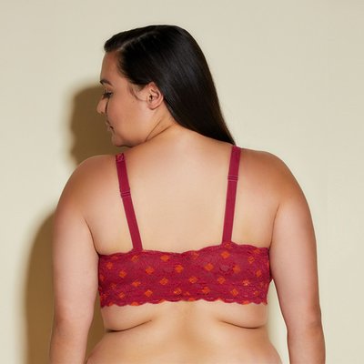 Never Say Never Printed Ultra Curvy Sweetie Bralette (30I- 36L)