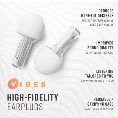Hi-Fidelity Earplugs - Clear