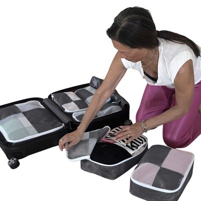 Packing Cubes (Set of 6) - Brown