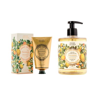 Liquid Marseille Soap and Hand Cream (Set of 2) - Soothing Provence