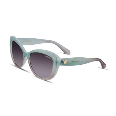 Chrystie Sunglasses - Aqua Grey