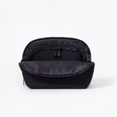 Makeup Pouch (Set of 2) - Black