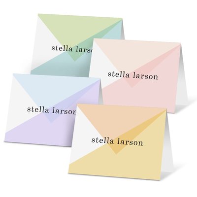 Folded Note Card Collection - Abstract Chic