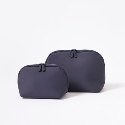 Makeup Pouch (Set of 2) - Grey