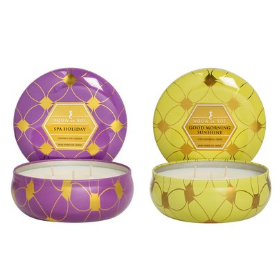 21-Ounce Candles - Spa Holiday & Good Morning Sunshine