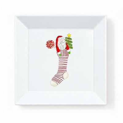 Square Porcelain Tray - Stocking
