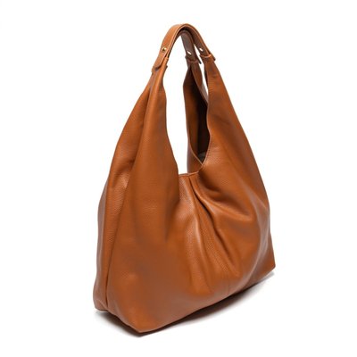 NADIA Leather Handbag - British Tan