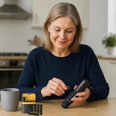 Eight-Slot Powerhouse (AA Batteries)