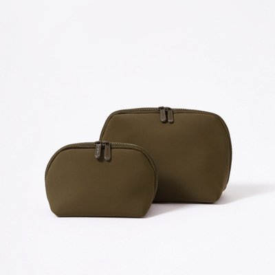 Makeup Pouch (Set of 2) - Safari