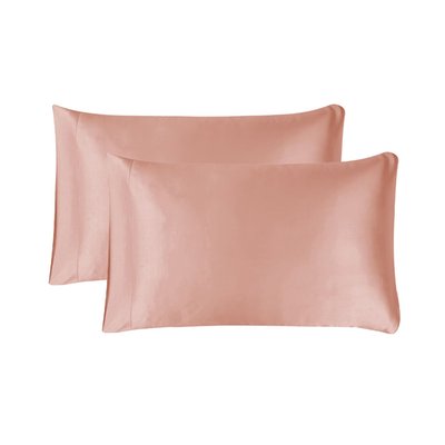 2 Pack Satin Pillowcase - Blush