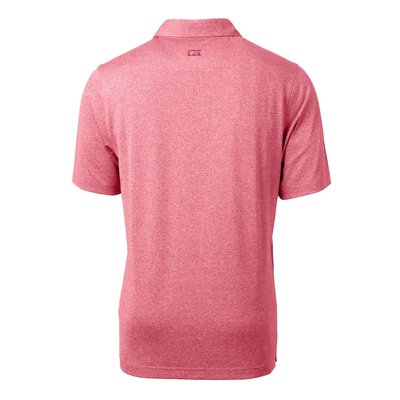 Forge Heathered Stretch Polo - Cardinal Heather