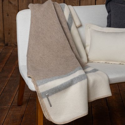 Field Blanket - Beige/Ivory/Light Grey