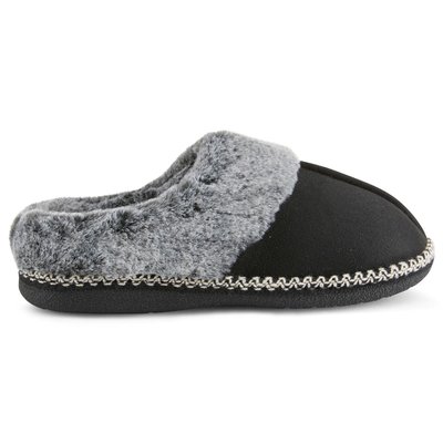 Indoor/Outdoor Clog Slippers - Black