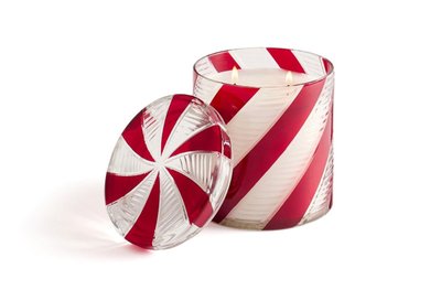 26-Oz Double Wick Candle - Peppermint Twist