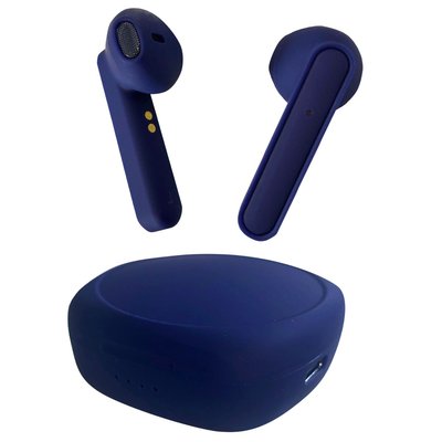 Wireless Earbuds & Charging Case - Blue Sapphire