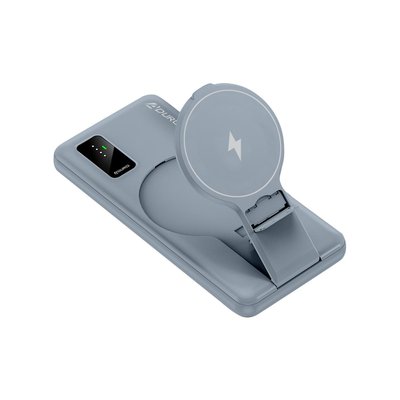Wireless Charging Battery & Stand - Steel