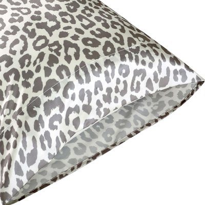 2 Pack Satin Pillowcase - Leopard Print