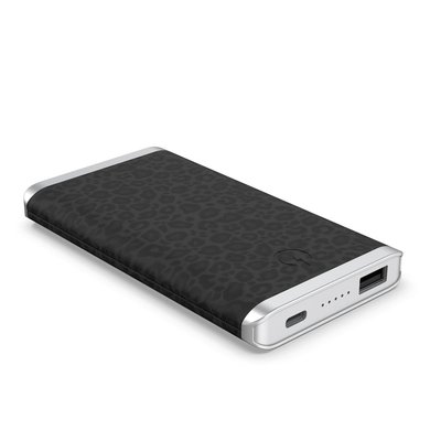 Leather Wireless Power Bank - Leopard