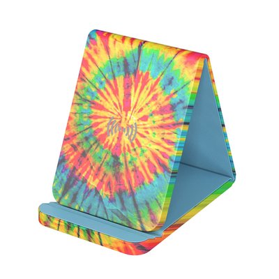 Folding Wireless Charging Stand - Tie Dye