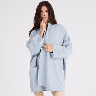 BO - Cashmere Cocoon Cardigan - Iceblue