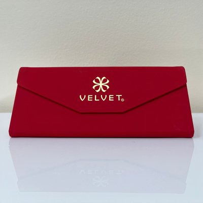 Embossed Folding Case - Red