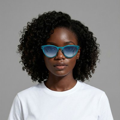 Pia Sunglasses - Crystal Teal