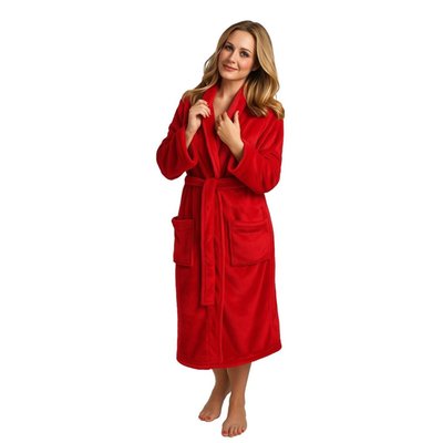 Plush Robe - Red