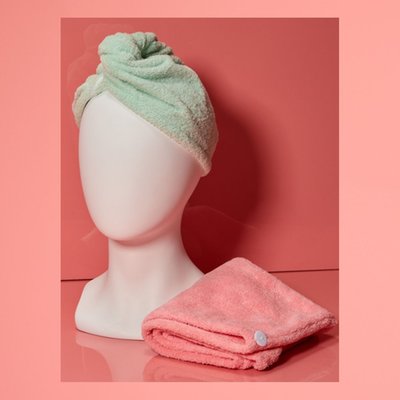 Microfiber Hair Towel (Set of 2)