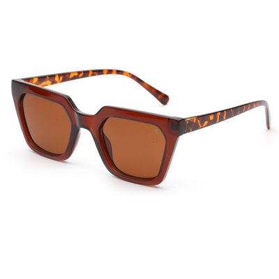 Birdie Sunglasses - Crystal Brown