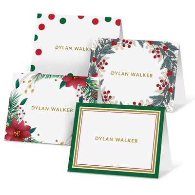 Folded Note Card Collection - Christmas Charm