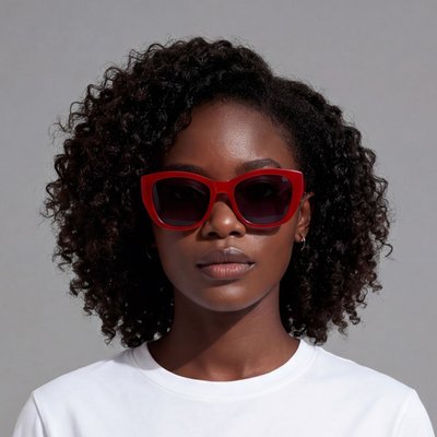 Cherry Sunglasses - Rust