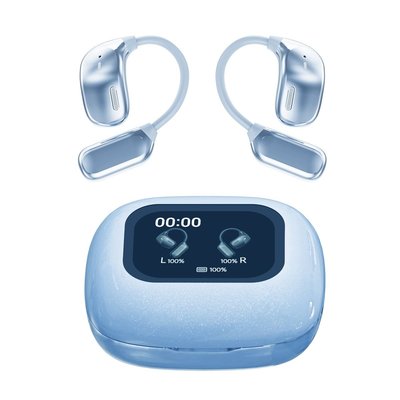 3-in-1 AI Smart Translator Earphones - Sky Blue
