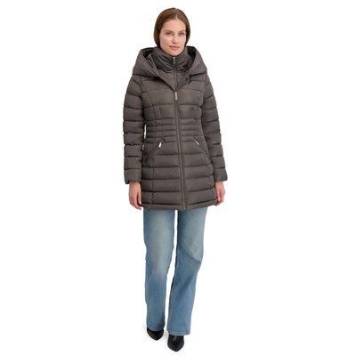 Bibbed Puffer - Storm Grey