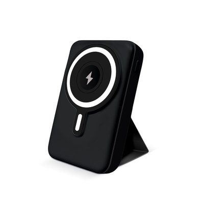 Wireless Charging Battery & Stand - Black