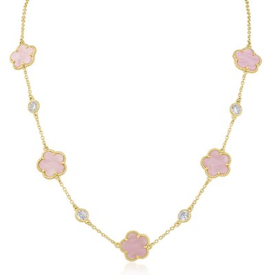 Clover Statement Necklace - 4 Color Options