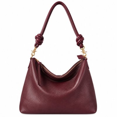 Leather Bag - Wine