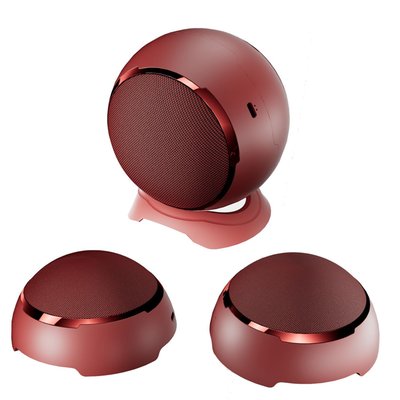 2-in-1 Sphere Speaker - Red