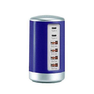 Power Tower Charging Ports - Blue
