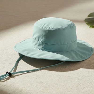 Ice Pack Cooling Sun Hat - Light Blue