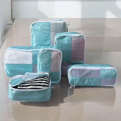 Packing Cubes (Set of 6) - Powder Blue