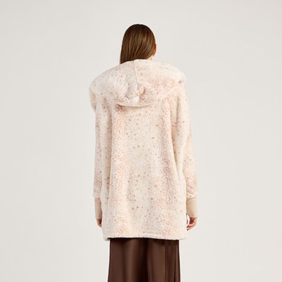 Unisex Lounger Lite - Ivory Leopard