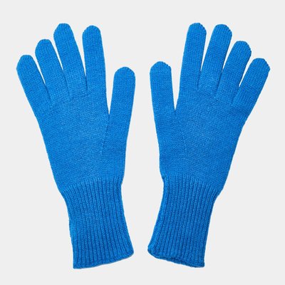 Cashmere Gloves - Sapphire Blue