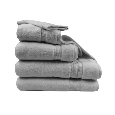 6 Piece Bath Towel Set - Perle