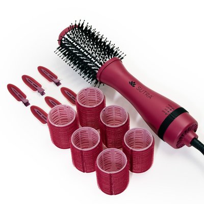Blowout Brush Set - Red Cherry