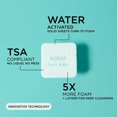 Face Wash Sheets (25 Pack)