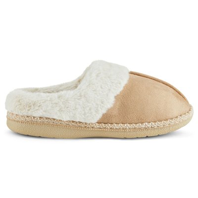 Indoor/Outdoor Clog Slippers - Beige