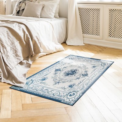 Aubusson Rug - Blue