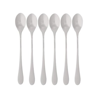 Original Iced Teaspoon (Set  of 6)- Silver Matte
